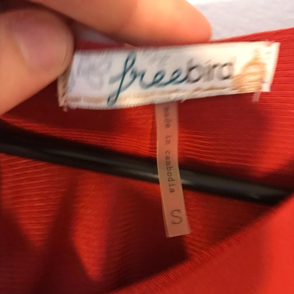 Freebird Orange/Red Dress - Picture 3 of 4